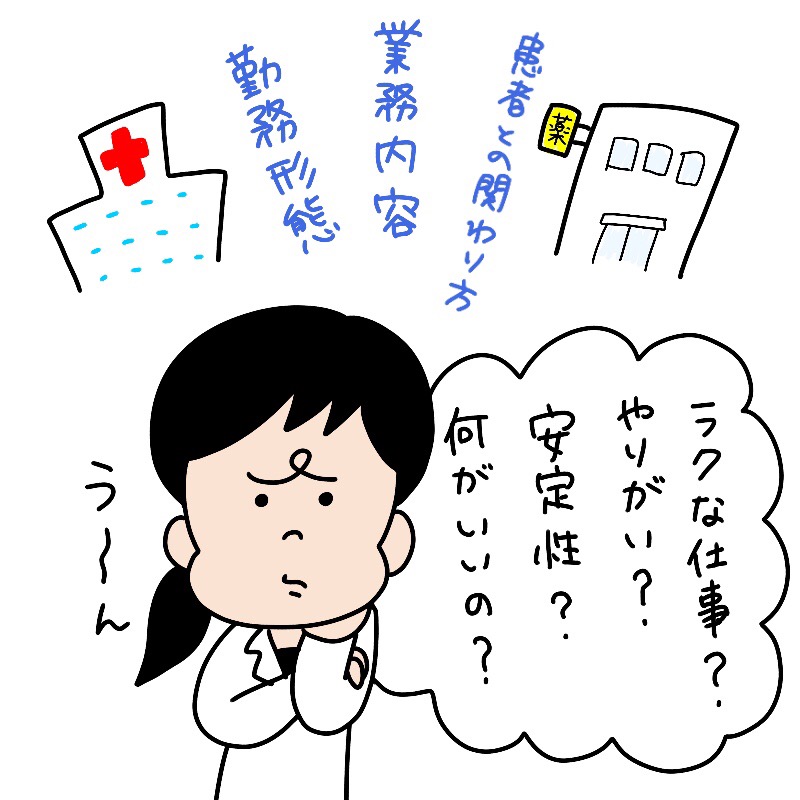 仕事の量でなく、質で選ぶようにしてください。